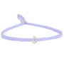 Armband for good luck - lilac gold