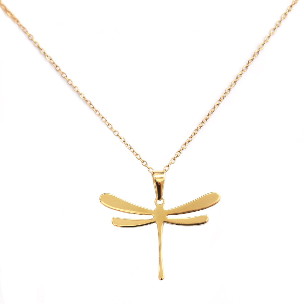 Gold chain dragonfly