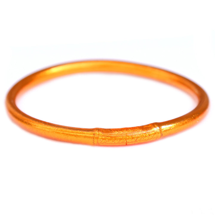 Armband buddhistisches Glücksfeuer orange