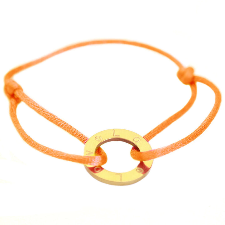 Armband Kreis Liebe Orange