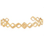 Gold bangle braids