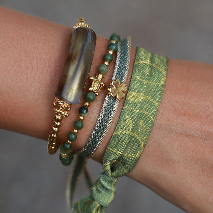 Bracelet fin olive penne