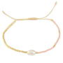 Bracelet miyuki pearl champagne