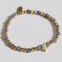 Bracelet Moraira étoile brique pierre