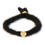 Armband flauschig braun