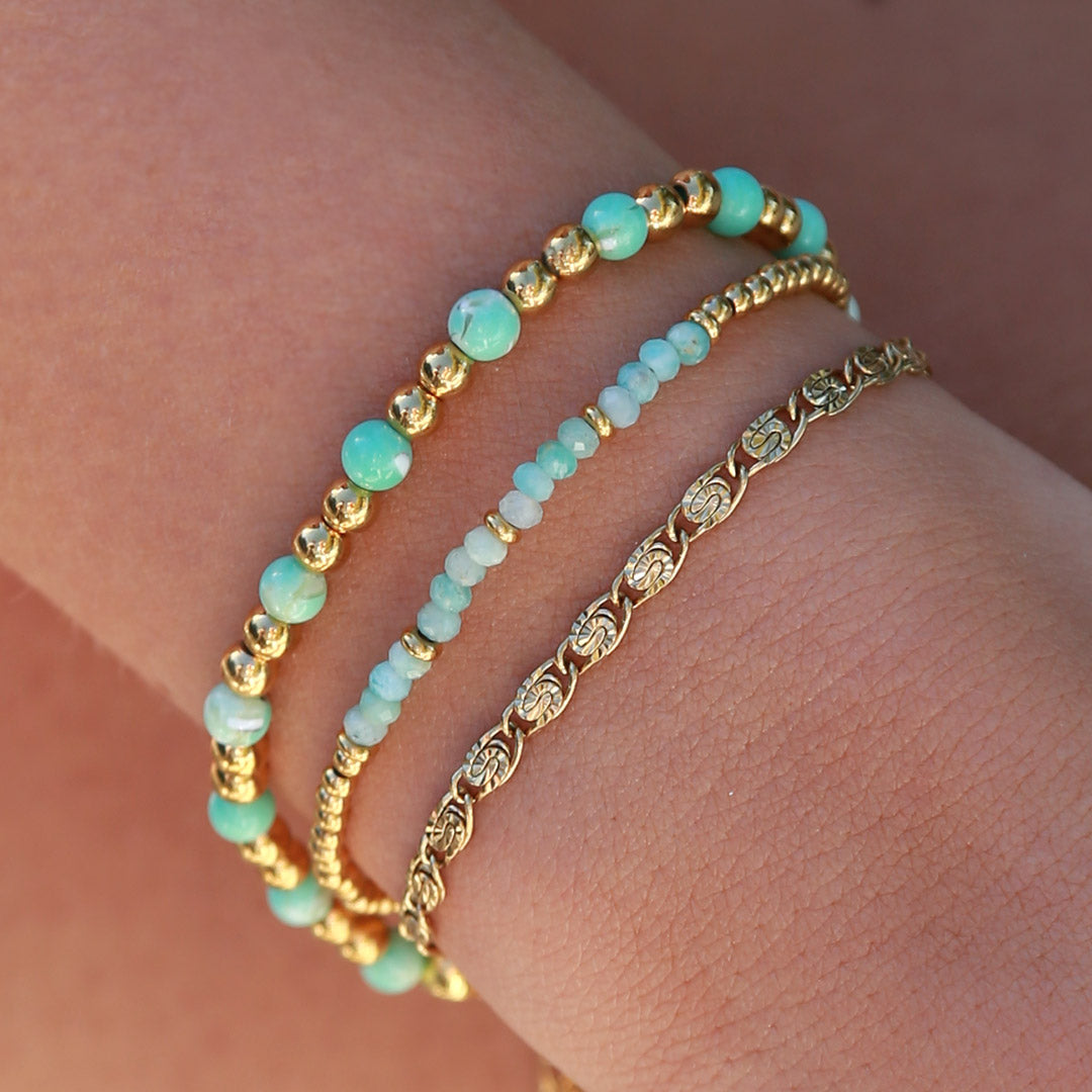 Gouden armbandje Cadiz