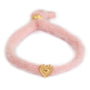 Armband flauschig braun