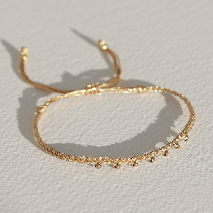 Armband golden balls