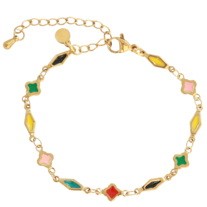 Armband multi color charms