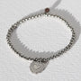 Armband gouden bal hart