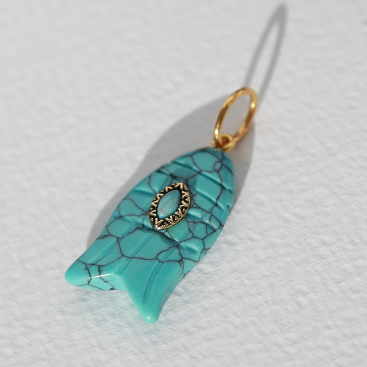 Bedel vis turquoise
