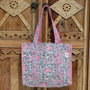 Blockprint  sac bandoulière peach summer