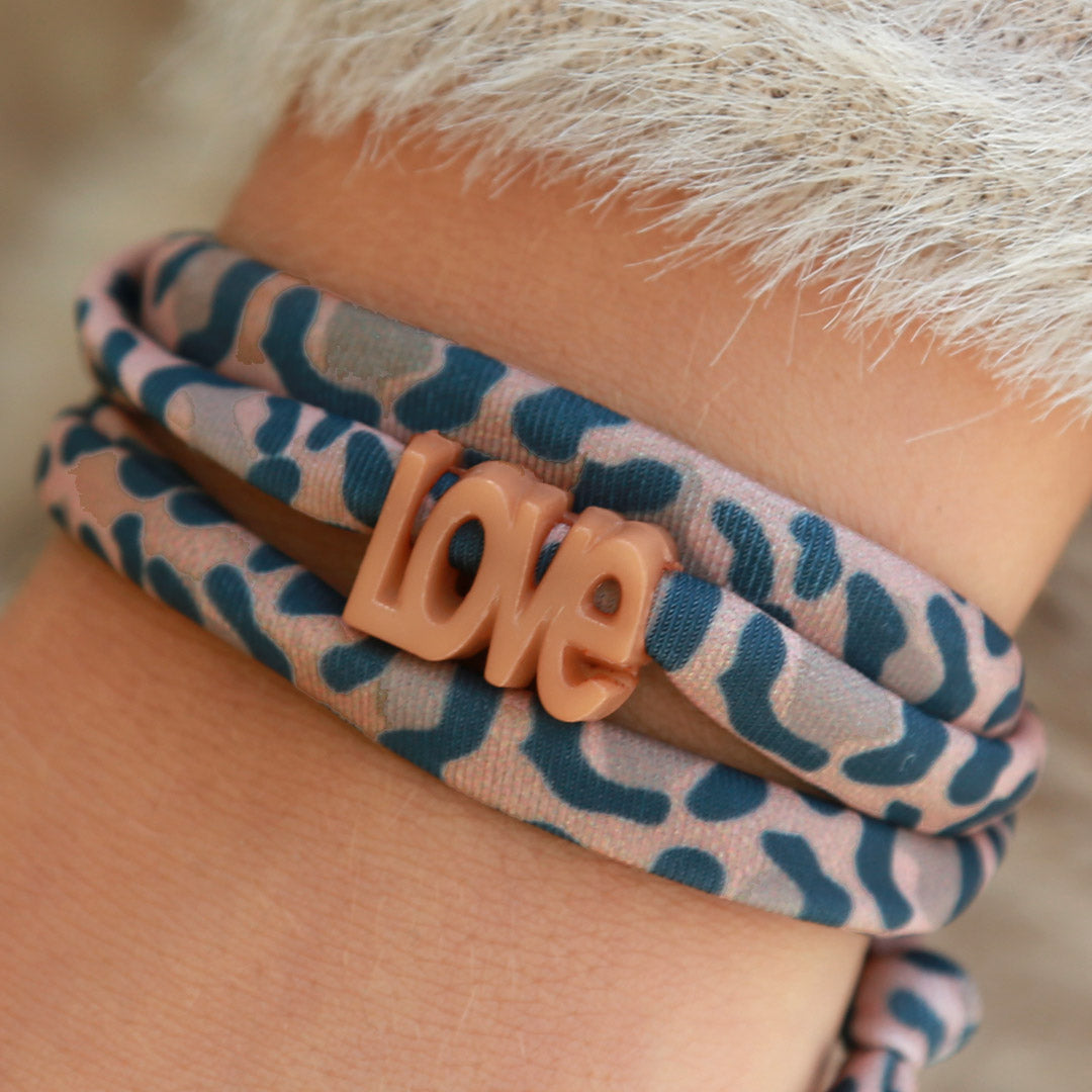 Bracelet Leopard Love - Choisissez votre propre couleur !