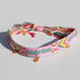 Enkelbandje cotton aztec silver dreamcatcher