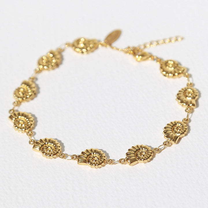 Enkelband gouden tonna cepa schelp