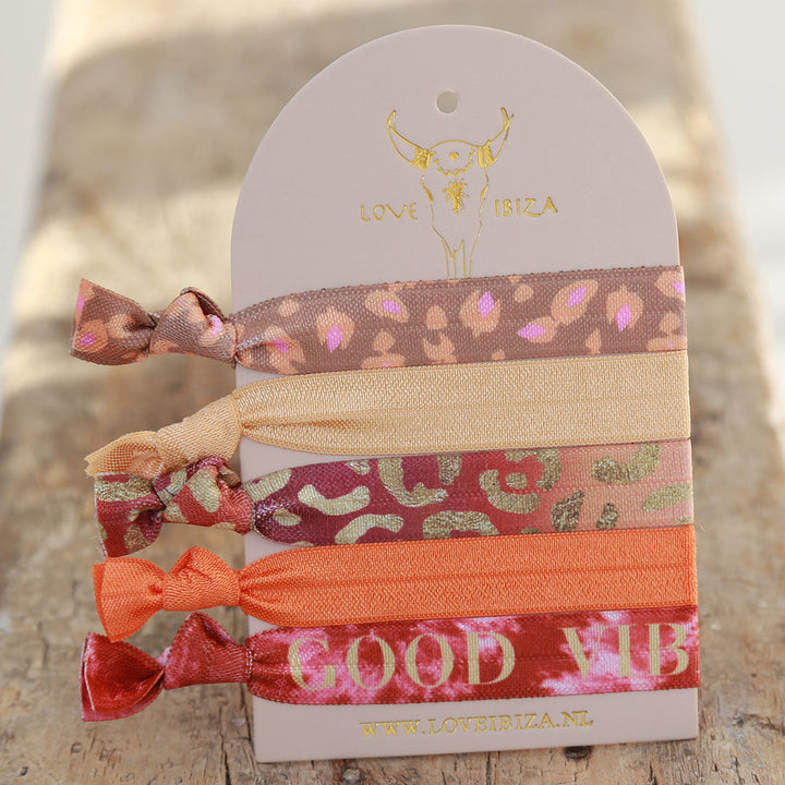 Ibiza elastiekjes Good Vibes Only