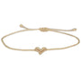 Love Ibiza heart armband twisted goud