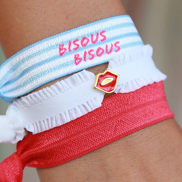 Ibiza elastiekjes Bisous Bisous