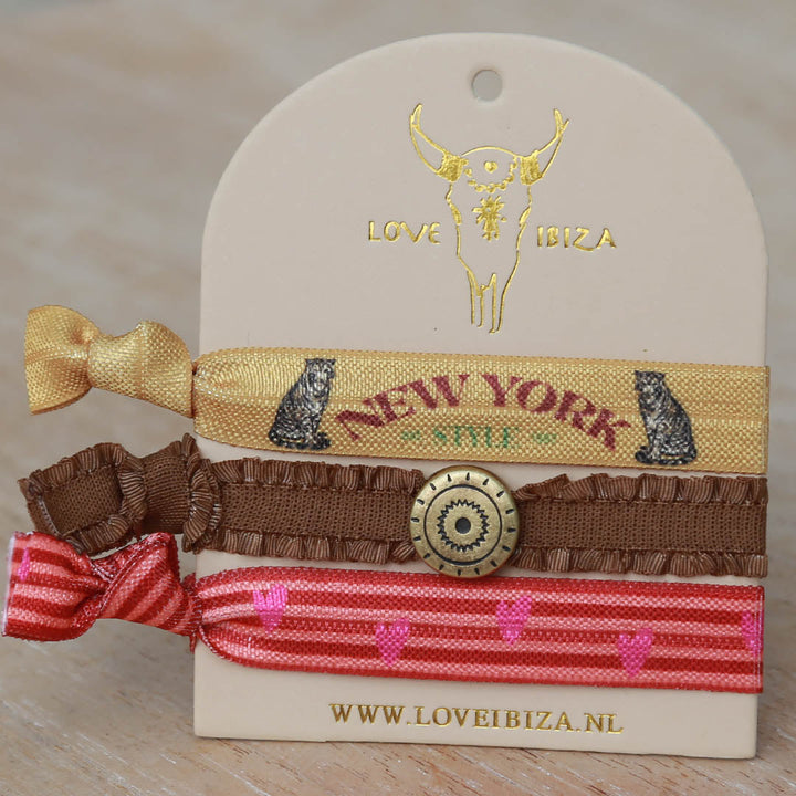 Ibiza elastiekjes New York style