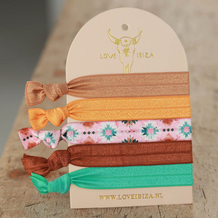 Ibiza elastiekjes Retro style