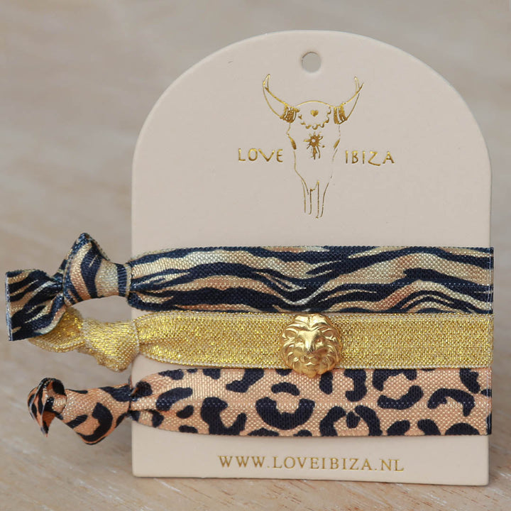 Ibiza elastiekjes Animal print