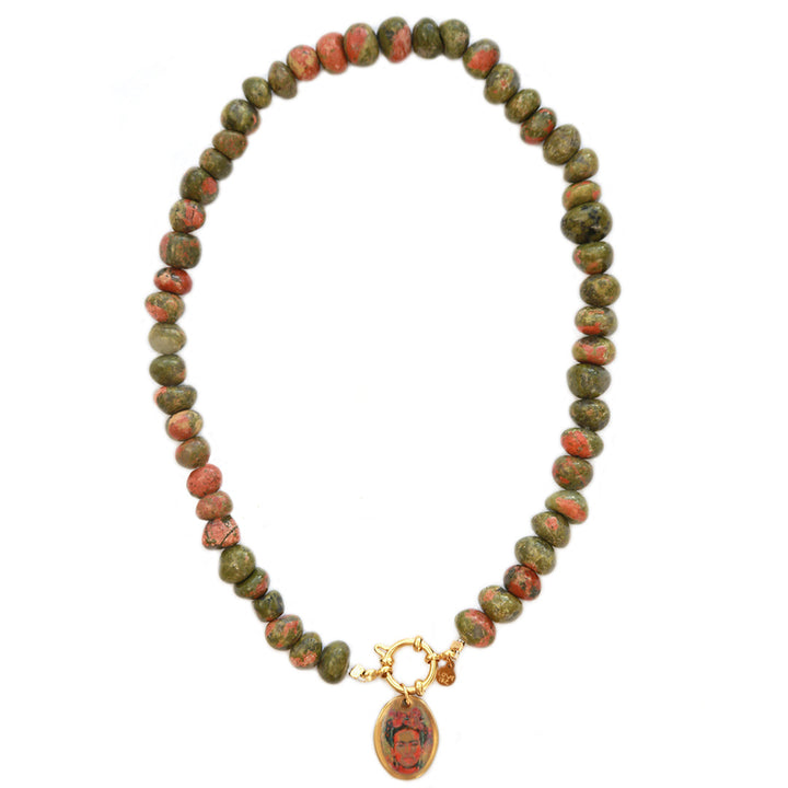 Ketting unakite frida