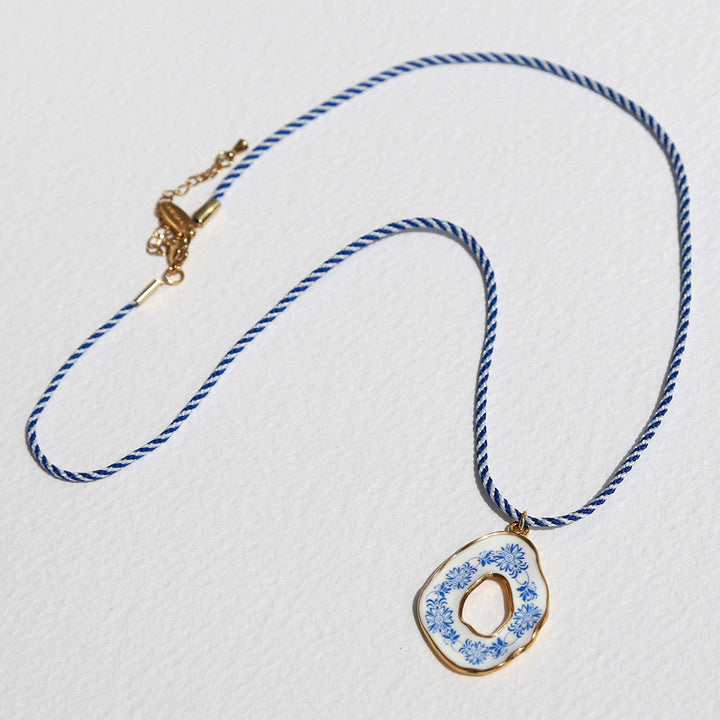 Ketting Delfts blauw