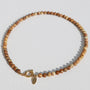Ketting Javea bruine steen
