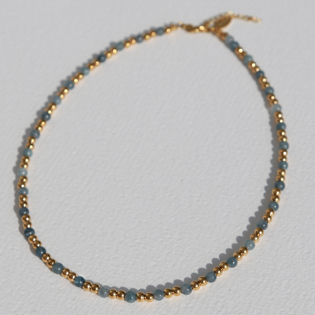 Ketting Moraira blauwe steen