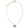 Gouden ketting mystic soul eye blue