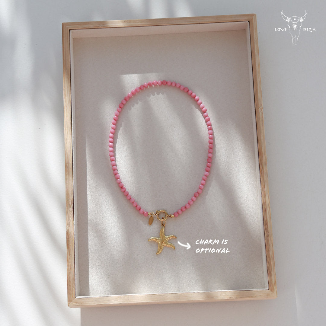 Collier Javea corail 