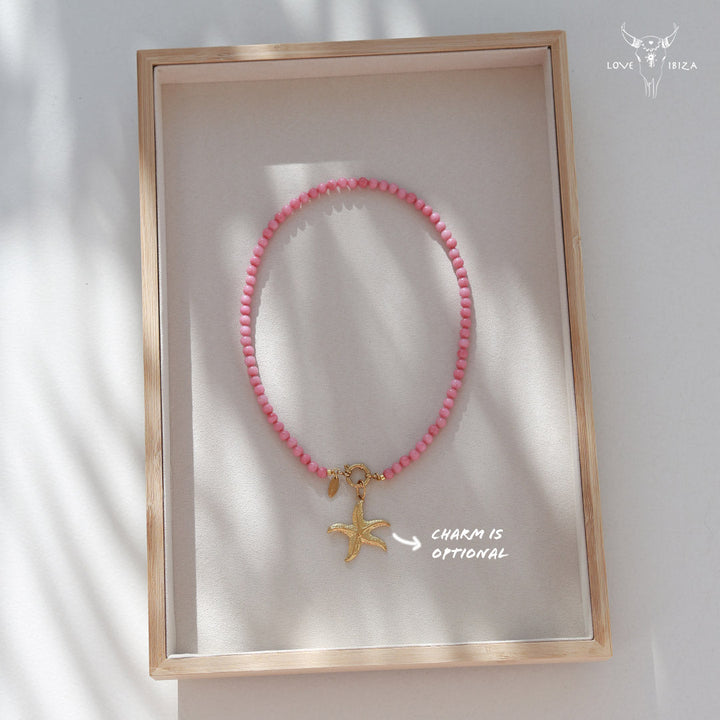Collier Javea corail 