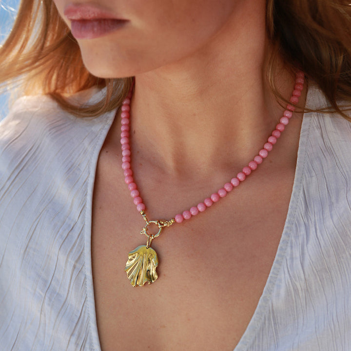 Collier Javea corail 