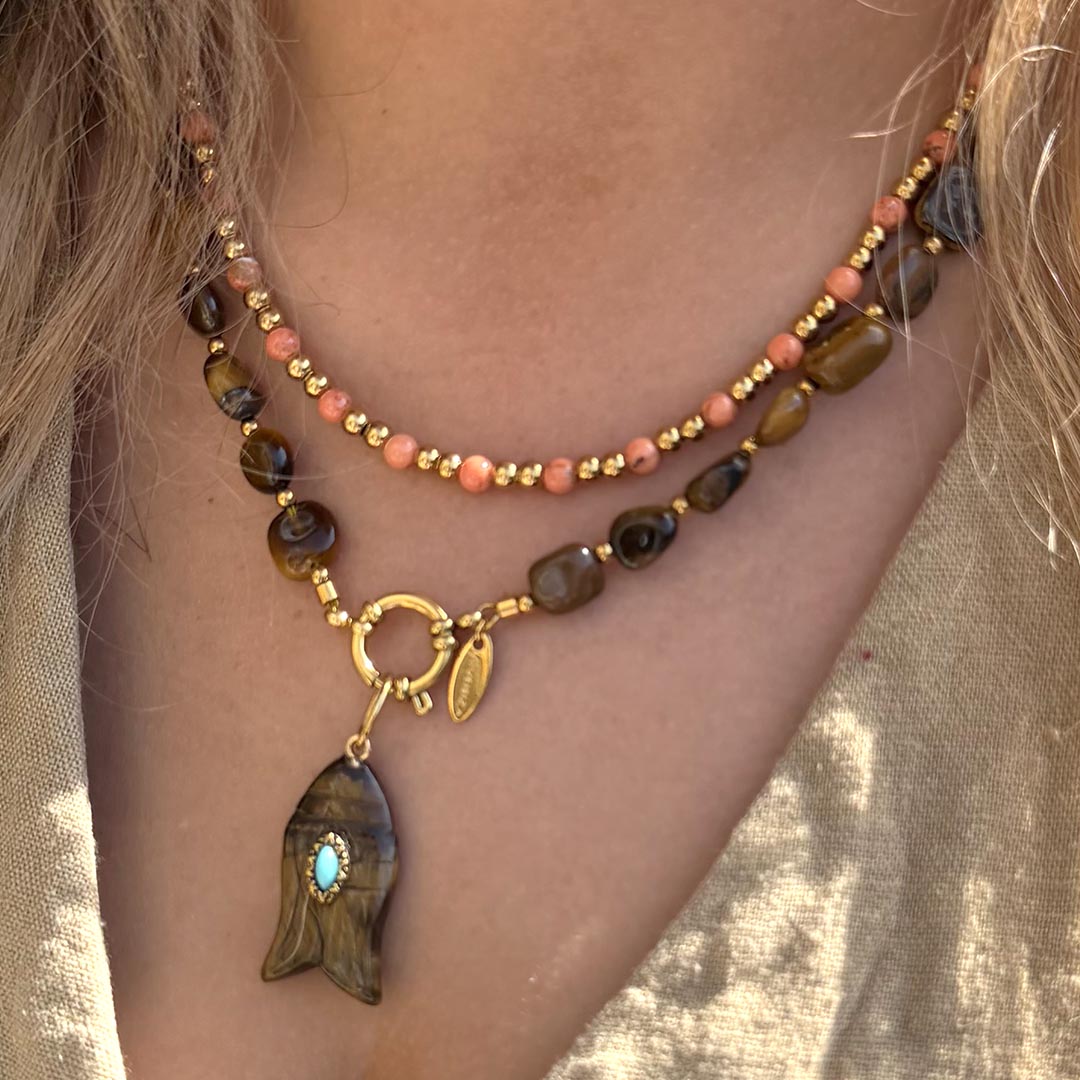 Ketting Moraira oranje