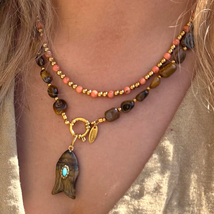 Ketting Moraira oranje