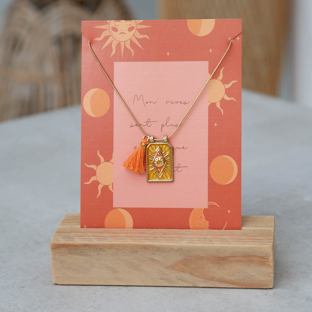 Gouden ketting tableau gold