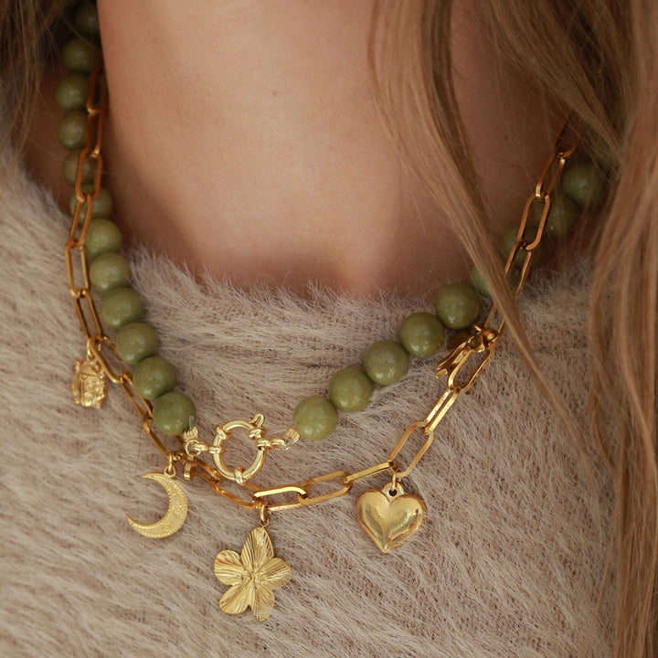 Schakelketting flower moon
