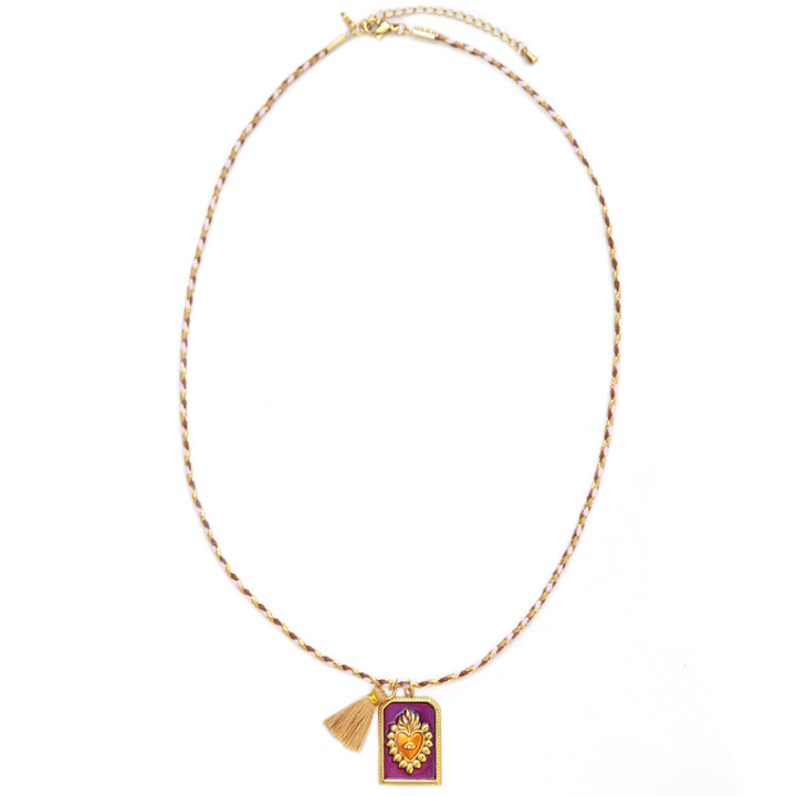 Ketting tableau purple