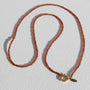Lange ketting facet Jasper Stone