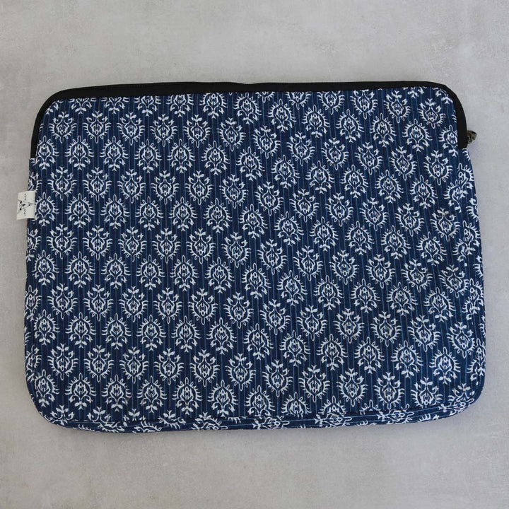 Laptop sleeve Indian blue