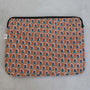 Laptop sleeve Indian coral