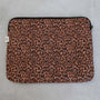 Laptop sleeve Indian brown