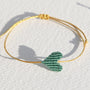 Armband neonoranges Herz