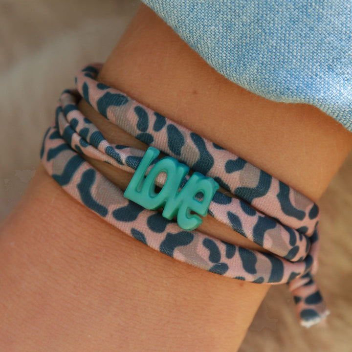 Bracelet Leopard Love - Choisissez votre propre couleur !