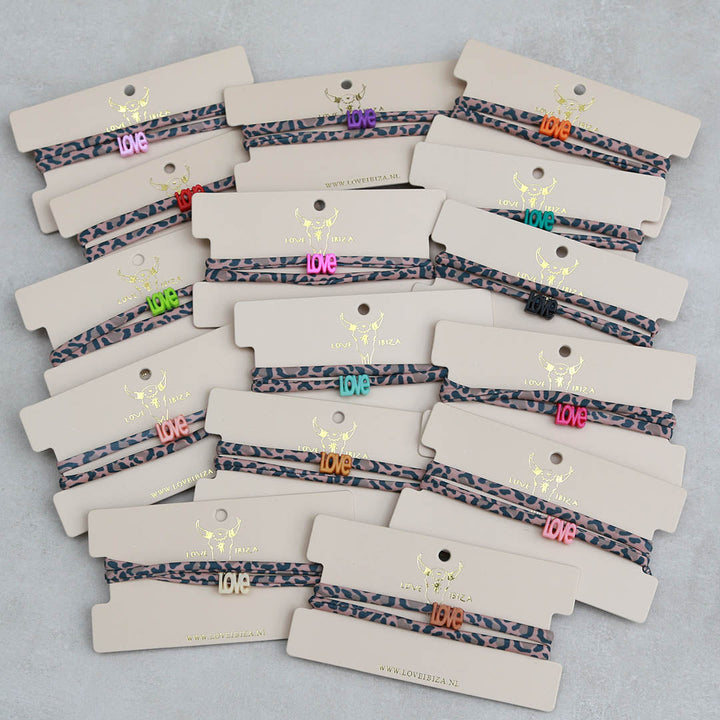 Leopard Love Bracelet - Choose your own color!