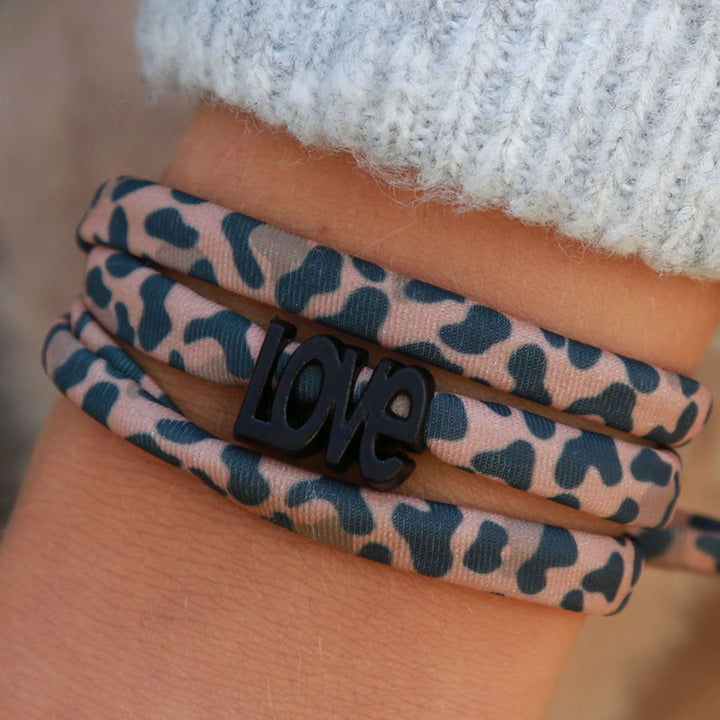 Bracelet Leopard Love - Choisissez votre propre couleur !