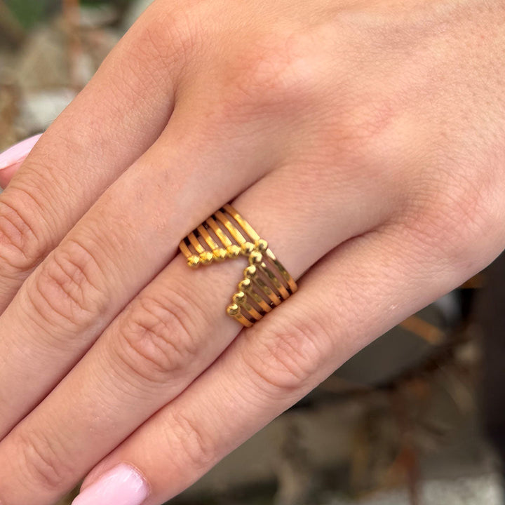 Bague en or vela