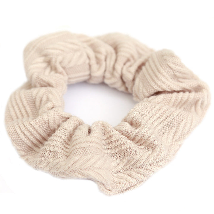 Scrunchie beige jogger