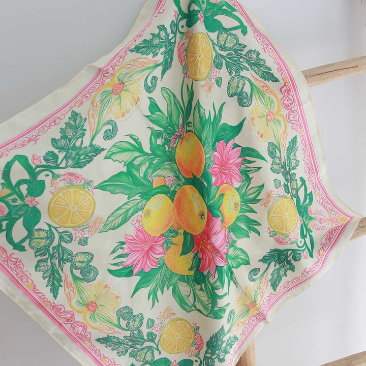 Sjaal bandana lemons
