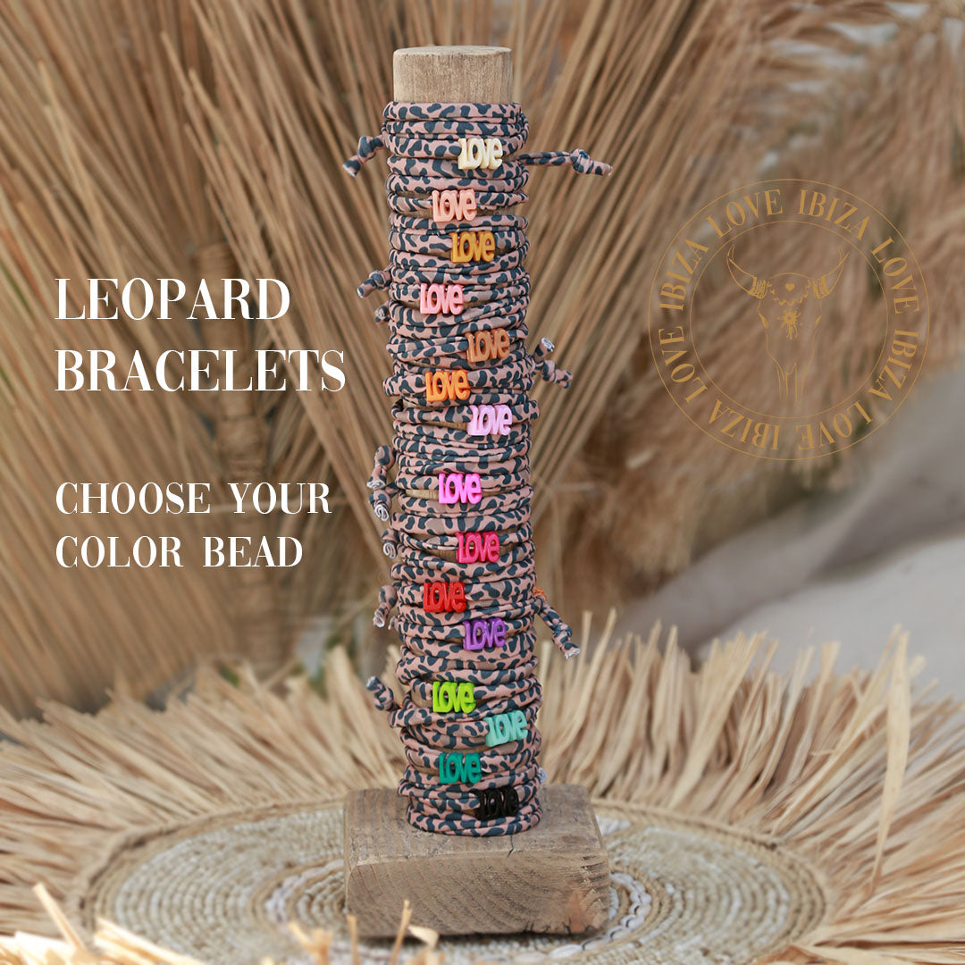 Leopard Love Bracelet - Choose your own color!